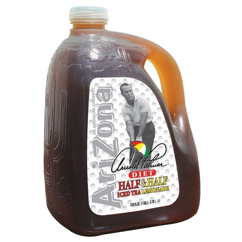AriZona Arnold Palmer Zero Half Iced Tea & Half Lemonade - 128 fl oz Jug