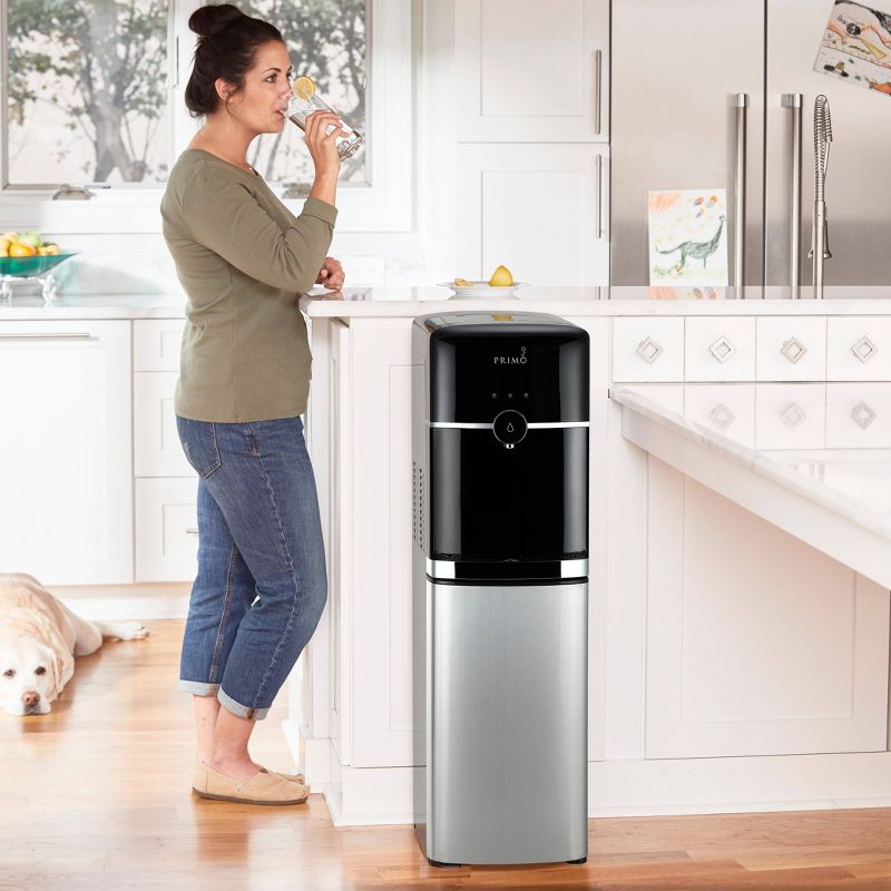 Primo Smart Touch Bottom Loading Water Dispenser - Black