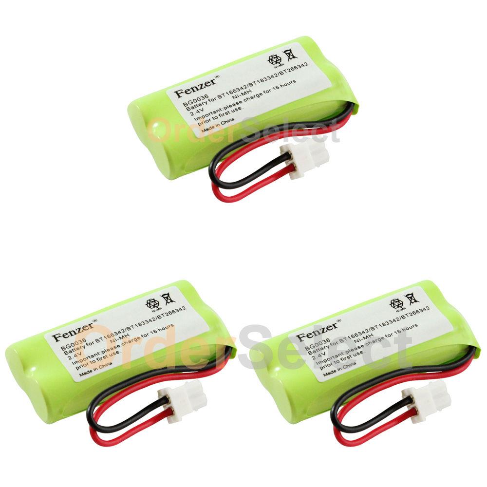 3 Fenzer OEM BG0036 BG036 Cordless Home Phone Rechargeable Replacement Battery