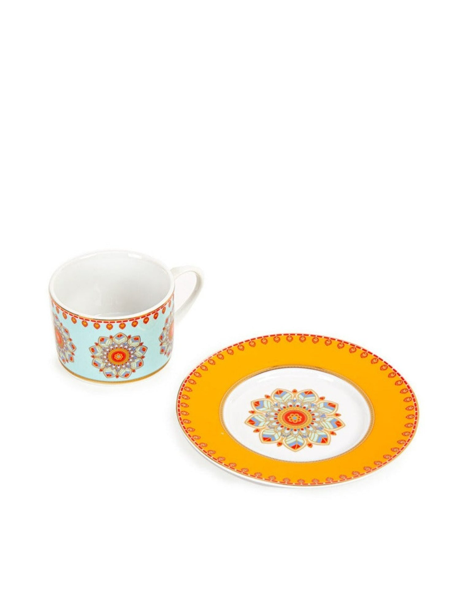 Cello White Opalware Cup (0.18 L) - Set of 6