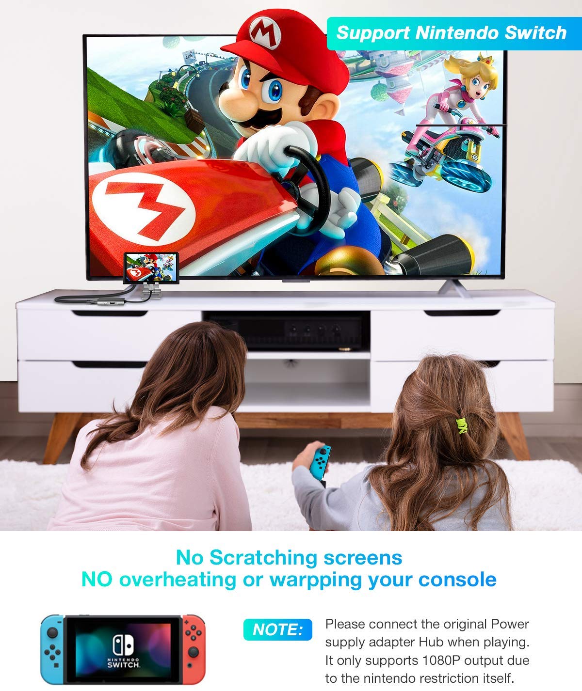 USB C Hub Triple Display 11 in 1 USB C Adapter Docking Station Dual 4K HDMI+VGA 4 USB Ports 100W Power Delivery Ethernet Port SD/TF Card Compatible for MacBook ChromeBook MateBook