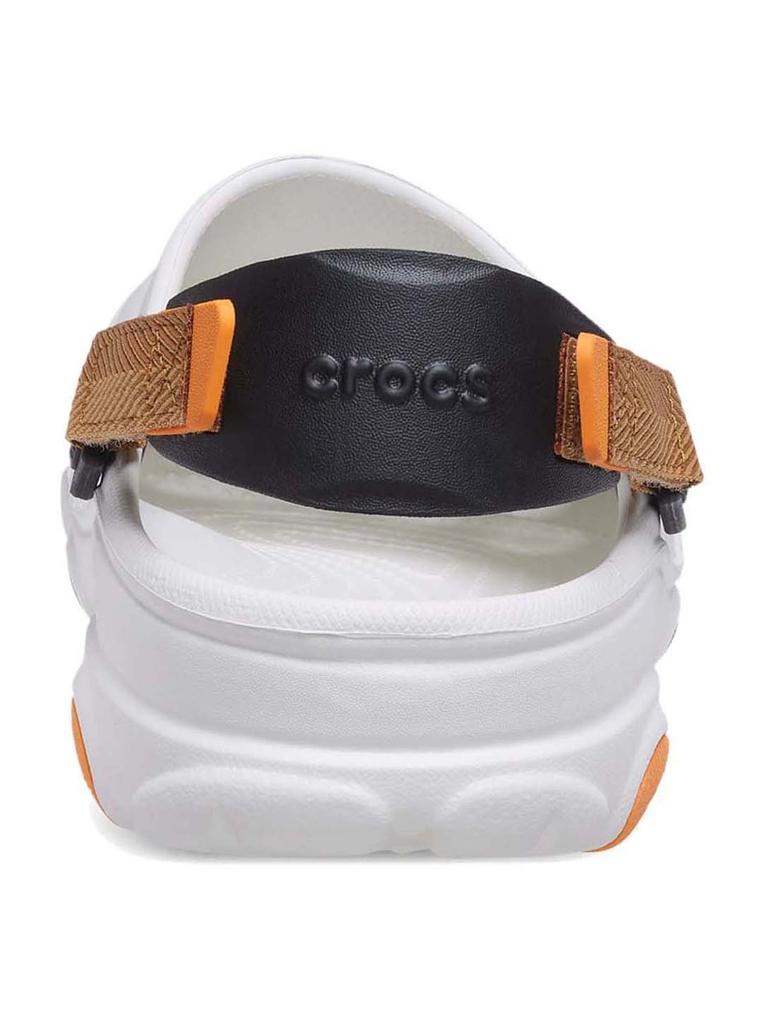 Crocs Men's Classic White Back Strap Clogs