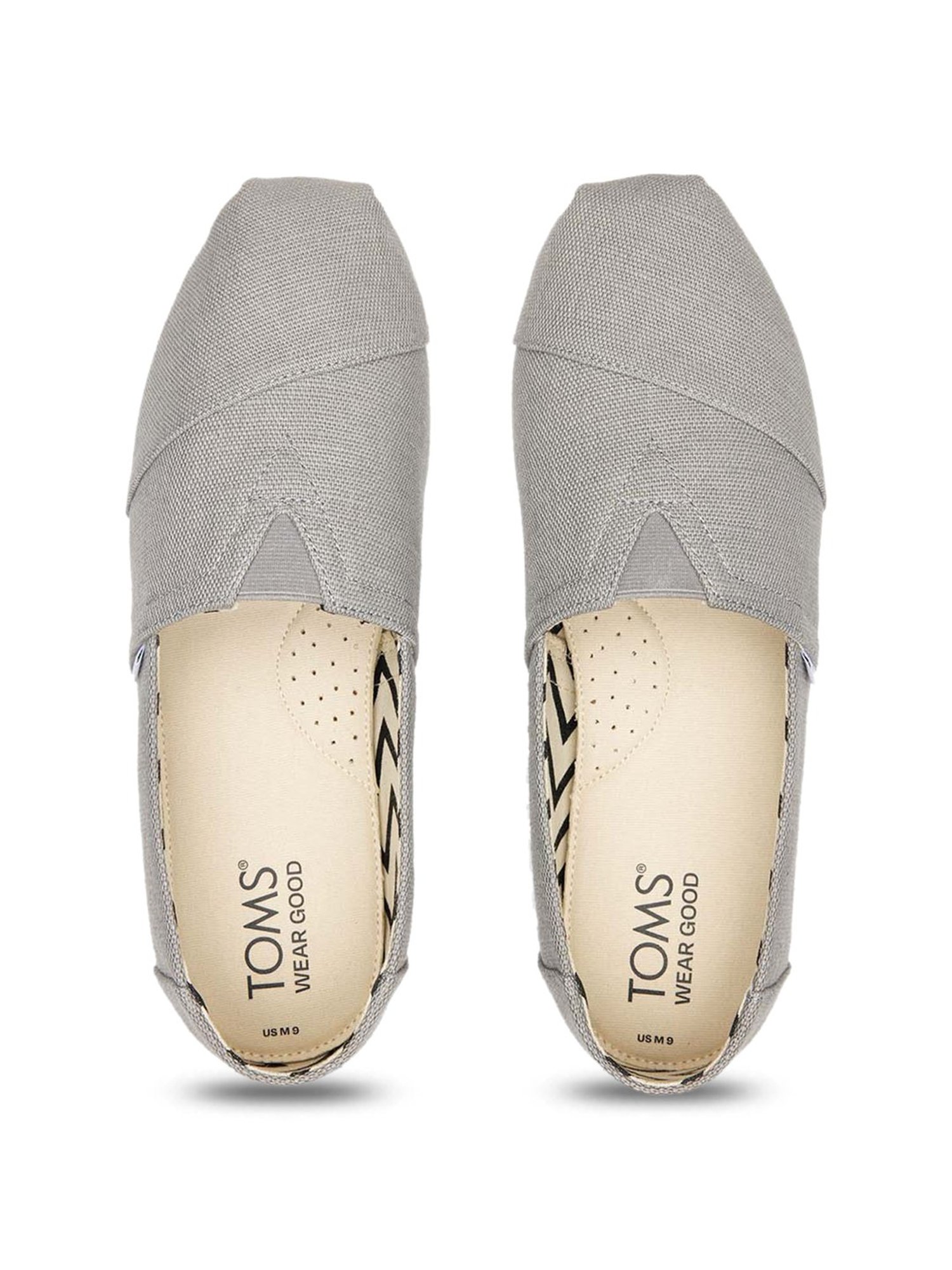 TOMS Heritage Men's Grey Espadrille Shoes