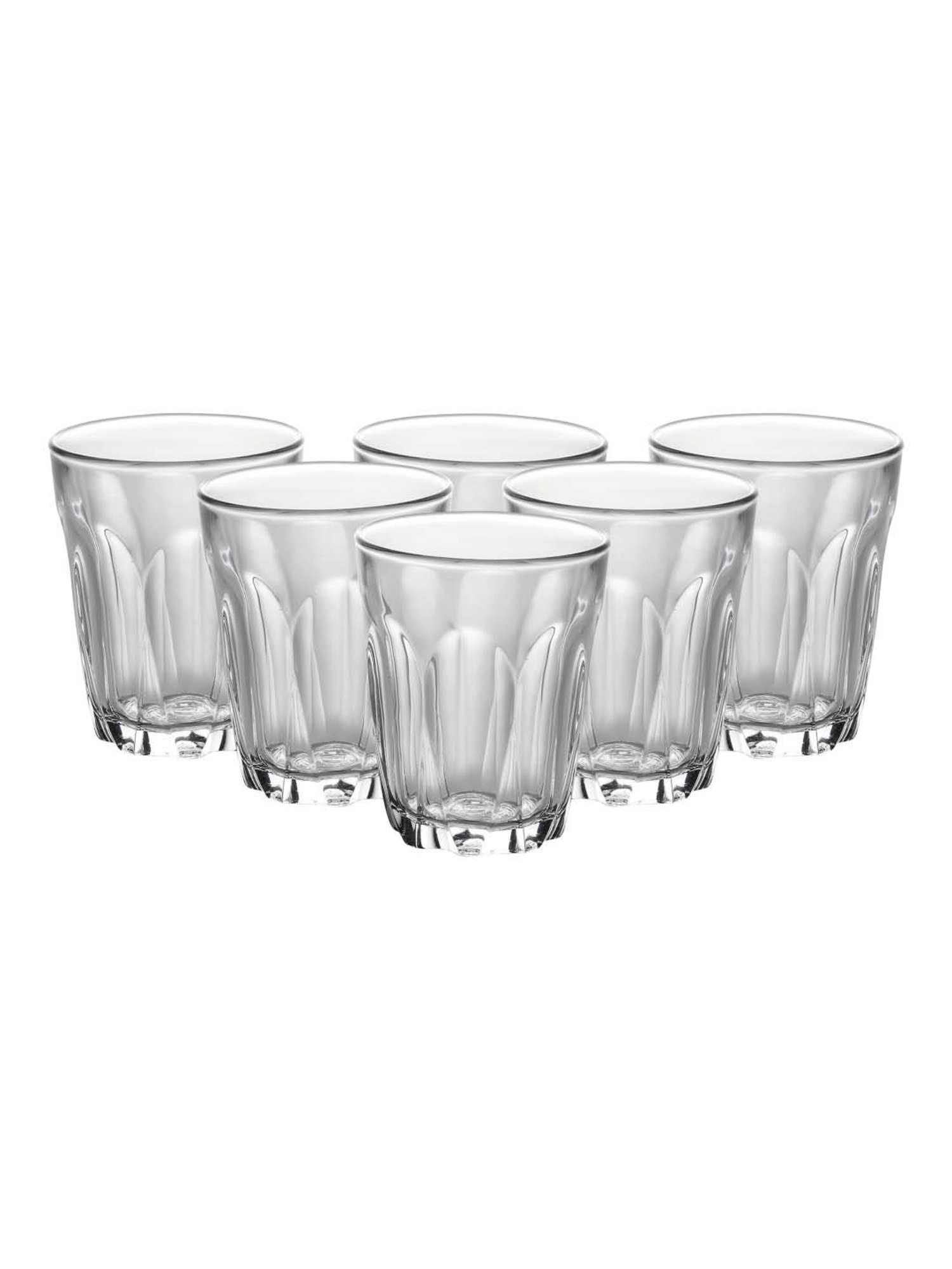 Duralex 'Provence' Transparent Glass 18.8 cm Tumbler (0.13 L) - Set of 6