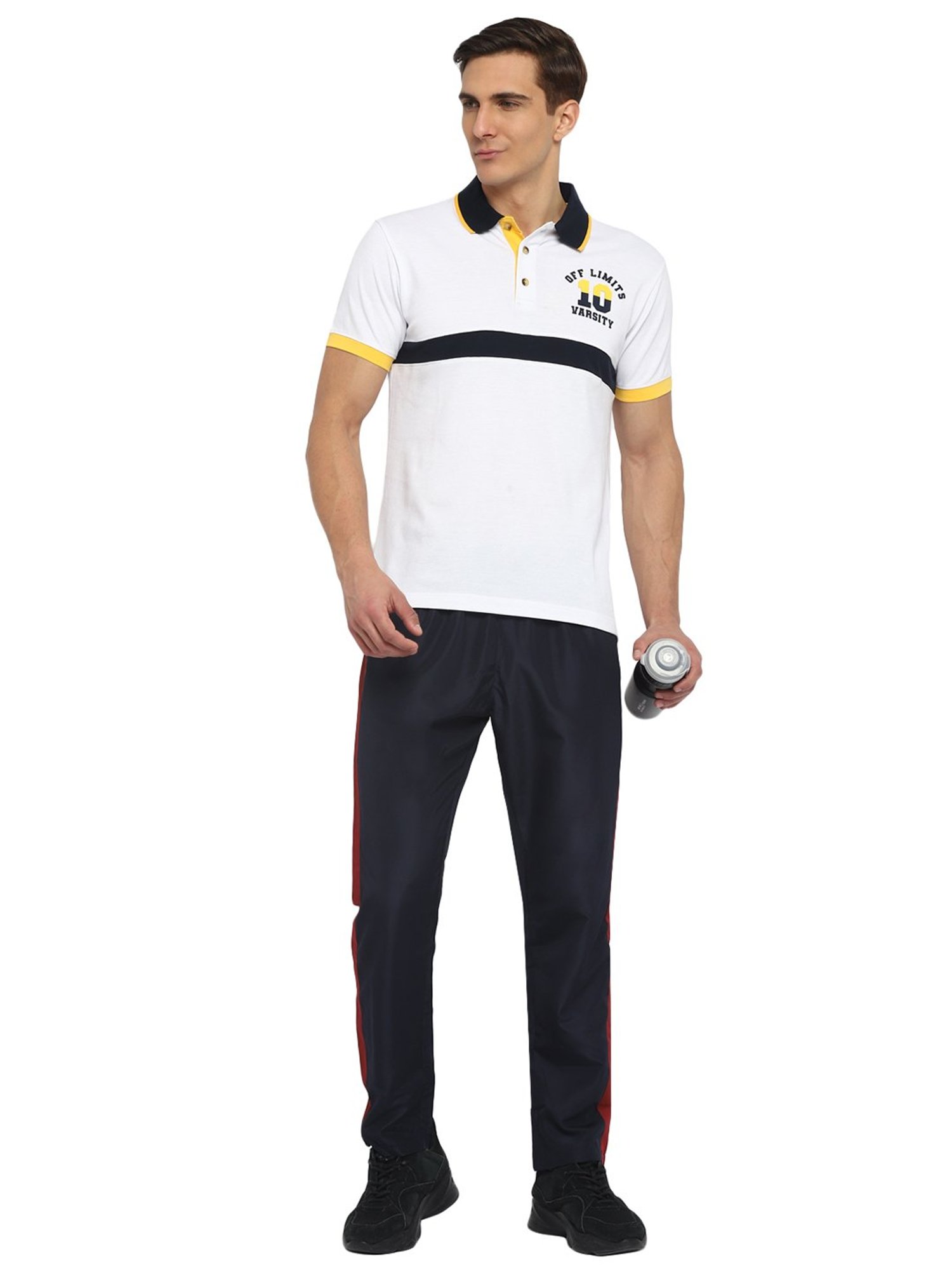 OFF LIMITS White Polo T-Shirt