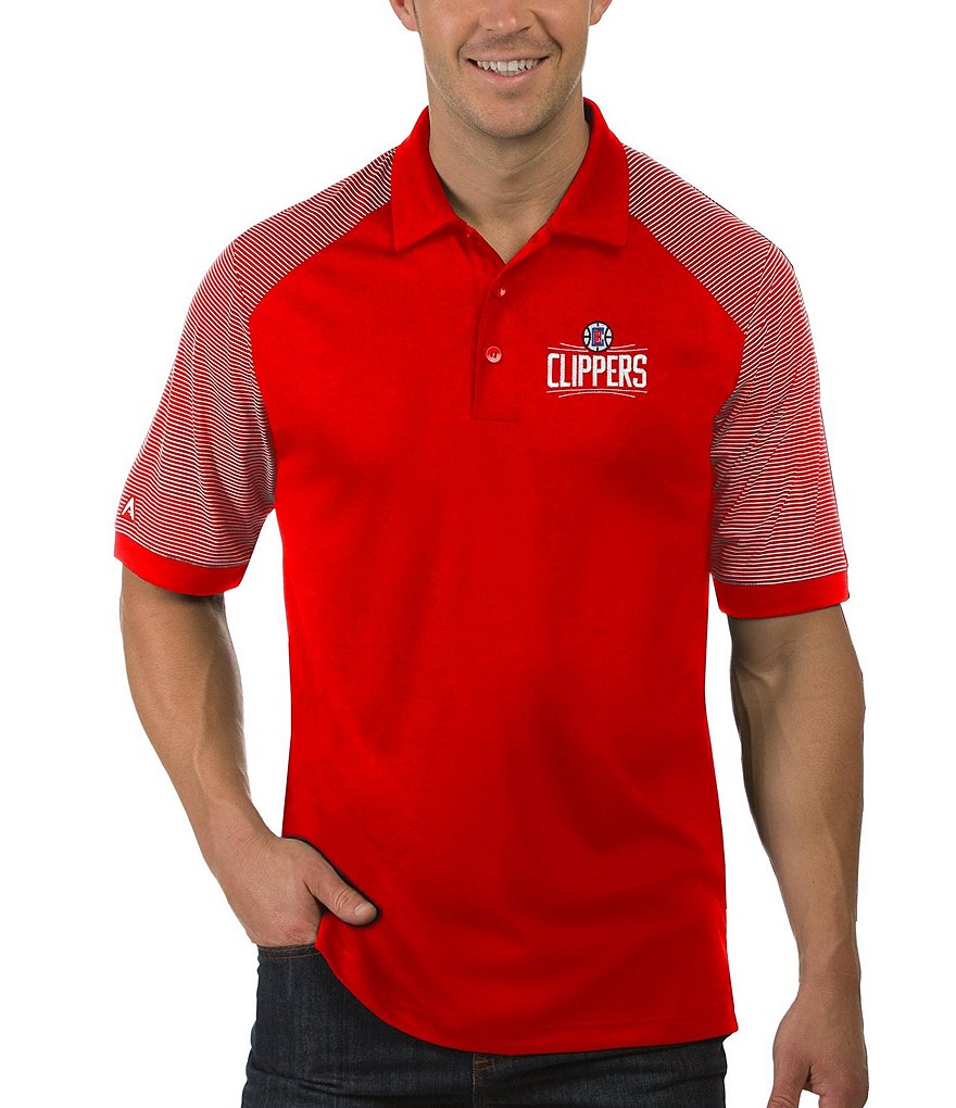 Antigua NBA Engage Short-Sleeve Polo Shirt