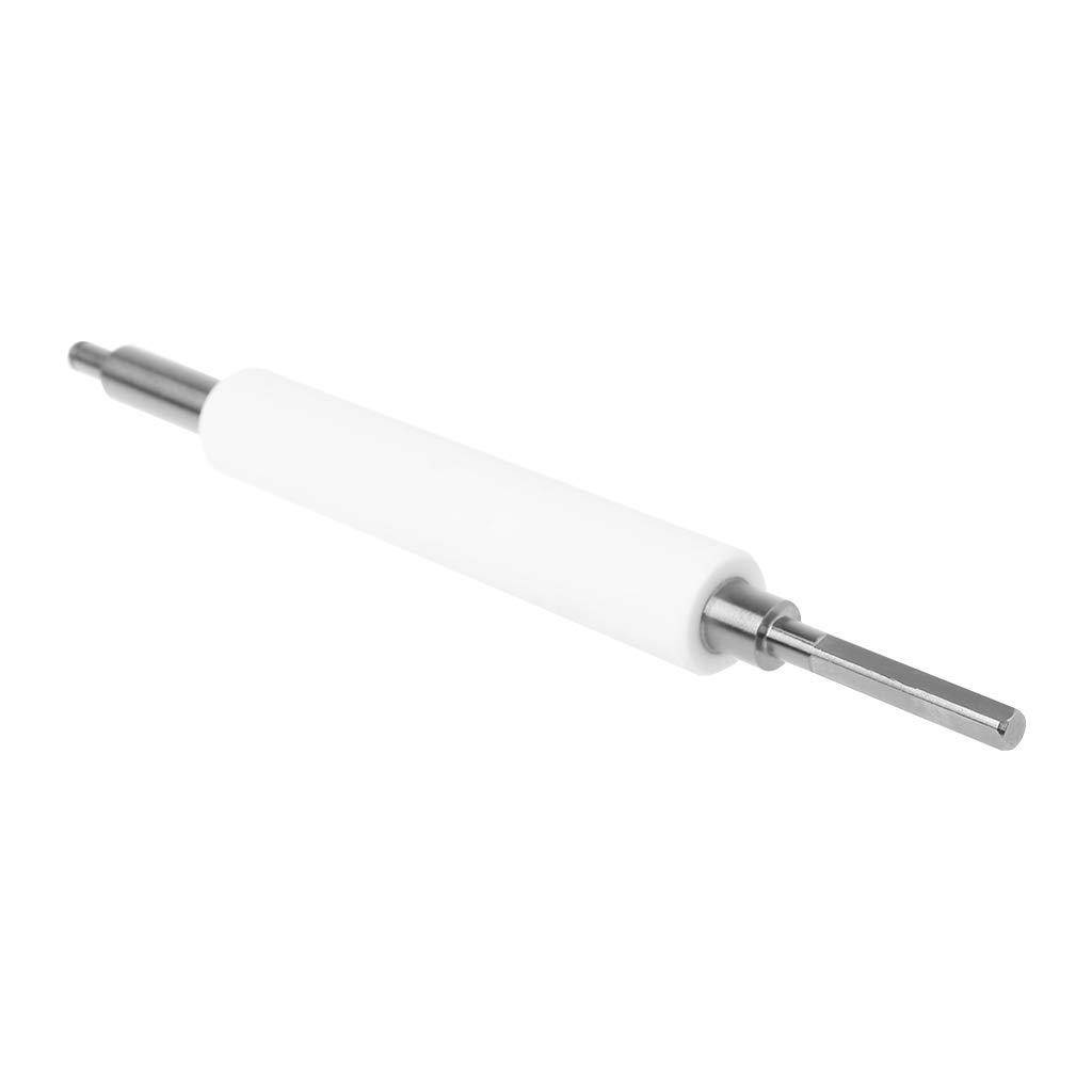 lipiny 3D Printed Accessories Platen Rubber Roller for 105SL Thermal Barcode Label Printer White Part