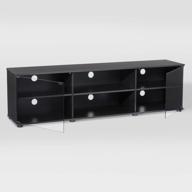 Fiji TV Bench for TVs up to 80" Black - CorLiving