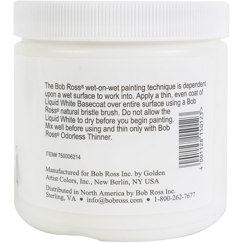Bob Ross Liquid White 16oz-16oz