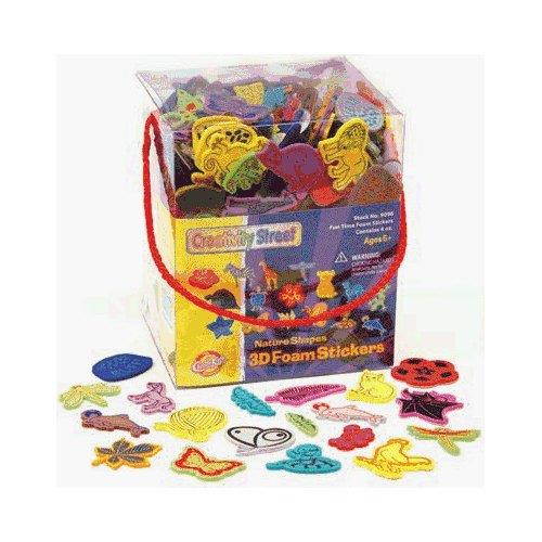 Chenille Kraft CK-9096 3D Foam Sticker Box Nature Theme- Wonderfoam Peel & Stick