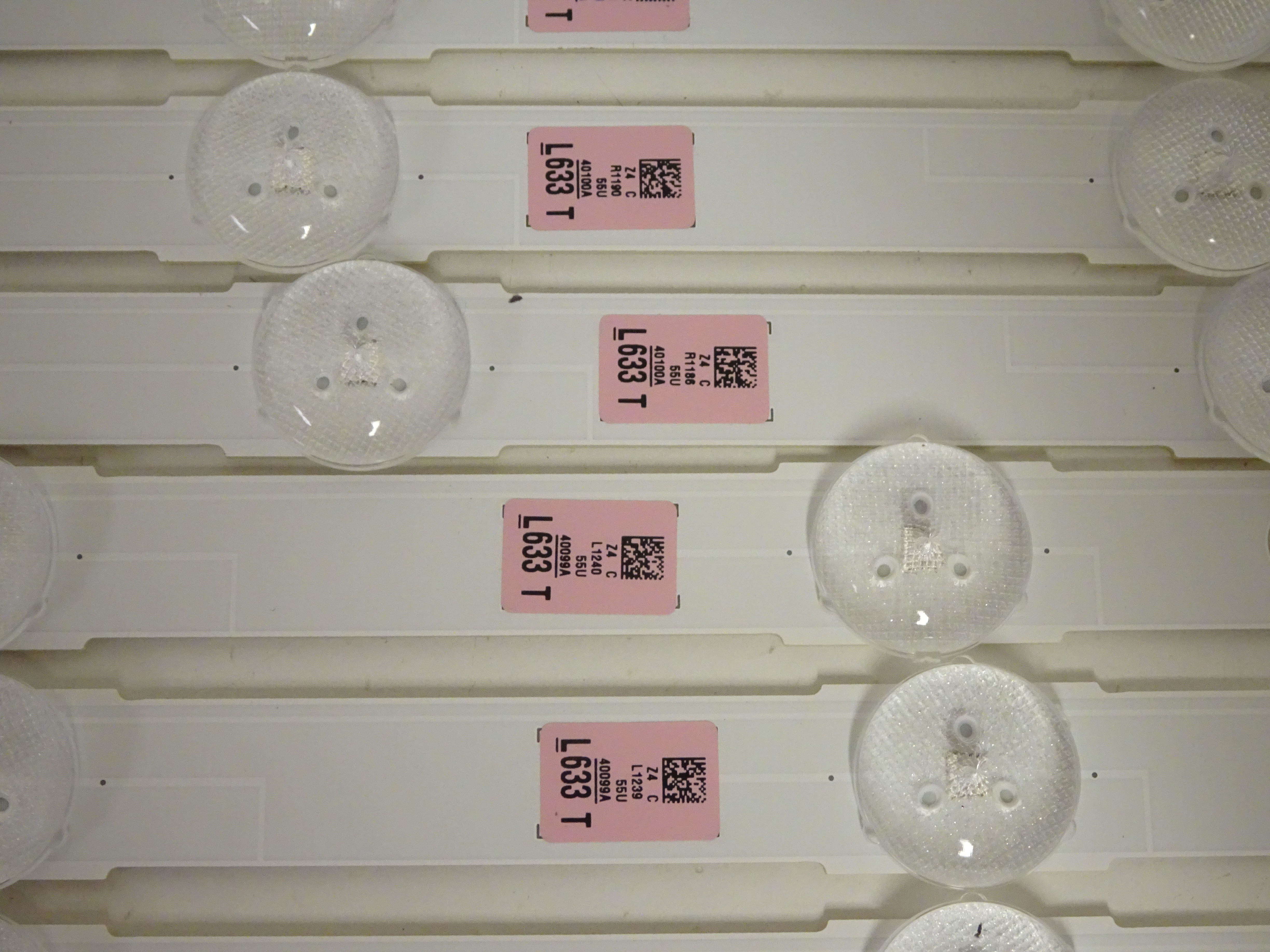 Samsung UN55MU6490FXZA LED Backlight Strip Set (12) BN96-40099A BN96-40100A