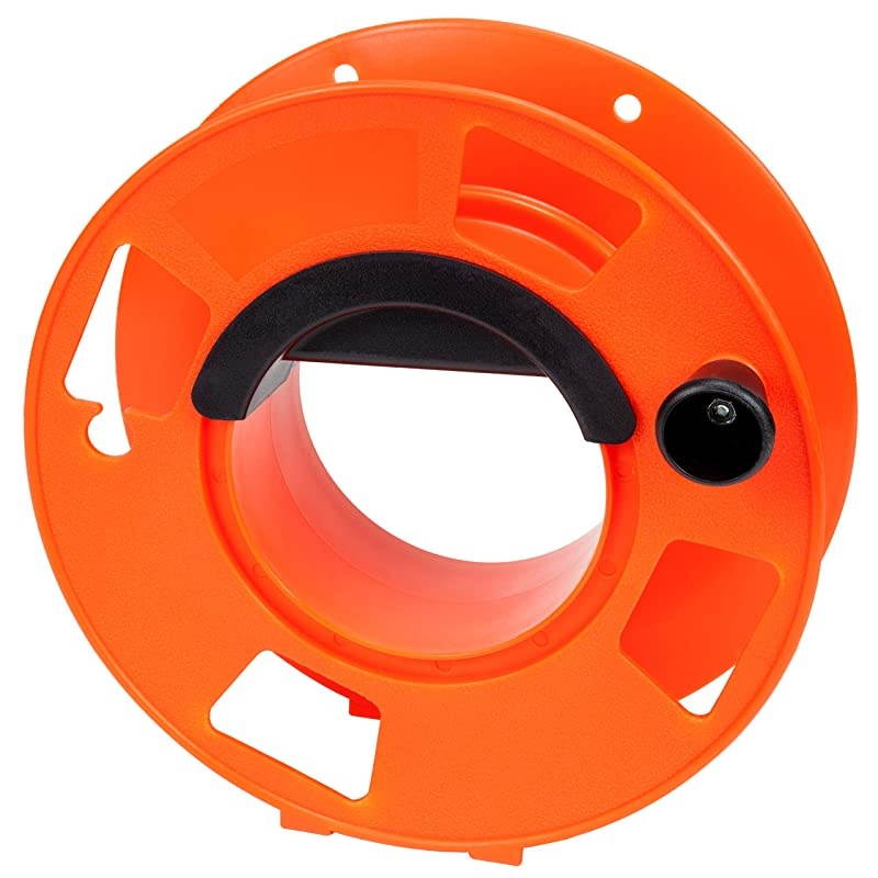 KW110 Cord Storage Reel with Center Spin Handle 100FeetOrange