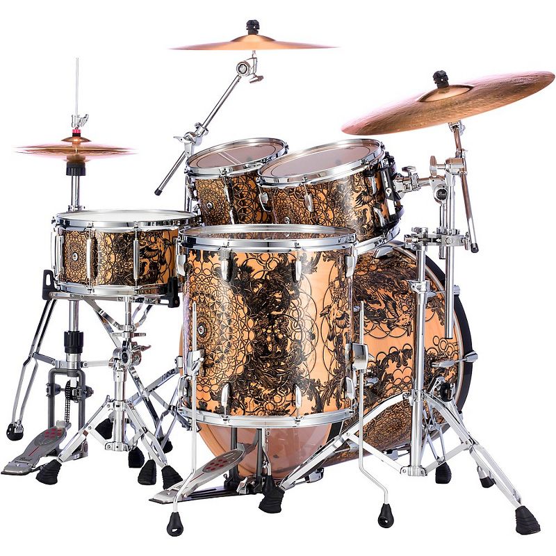 Pearl Masters Maple 4-Piece Shell Pack Cain & Abel
