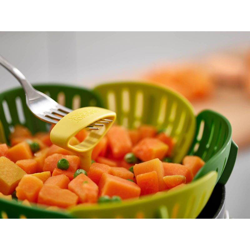 Joseph Joseph Bloom Collapsible Steamer Basket Green