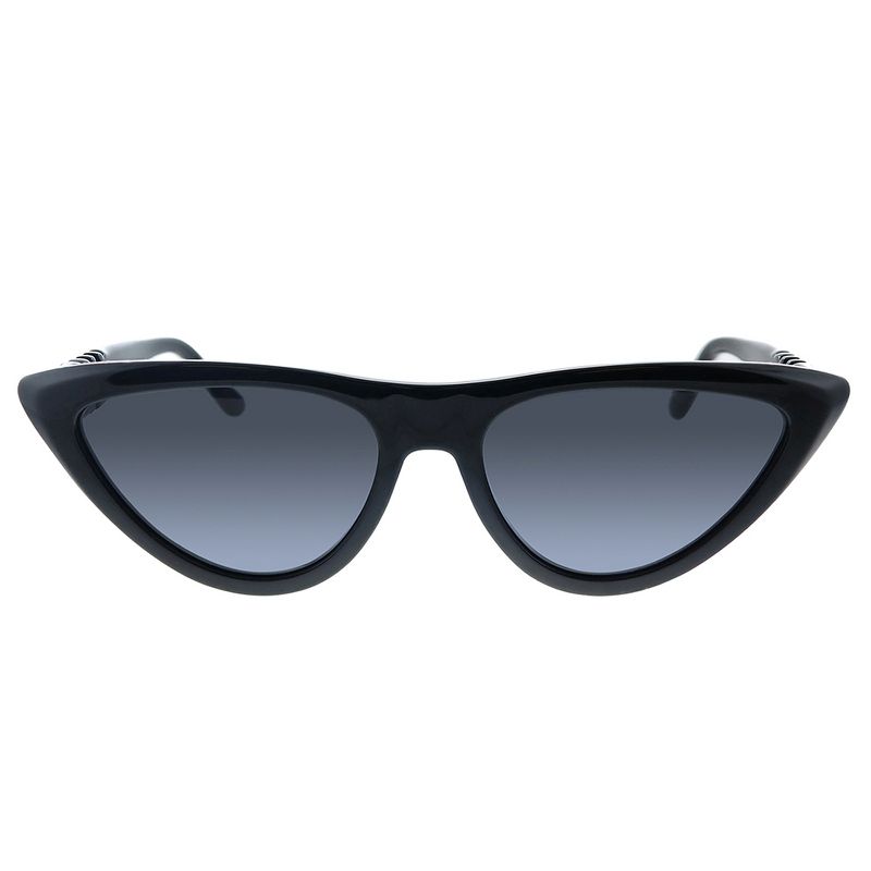 Jimmy Choo Sparks/G/S 807 IR Womens Cat-Eye Sunglasses Black 55mm