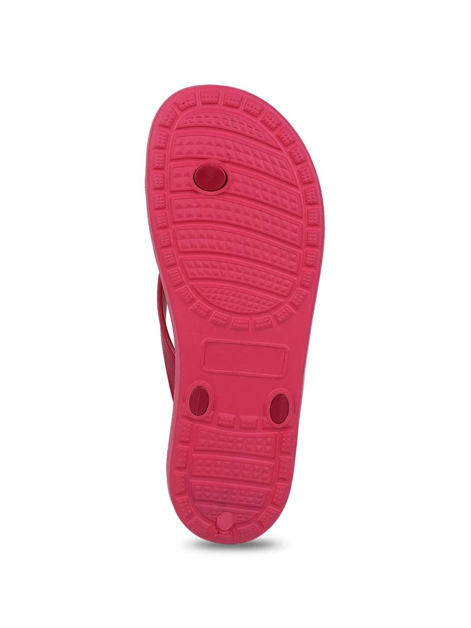 Carlton London Women's Maroon Flip Flops