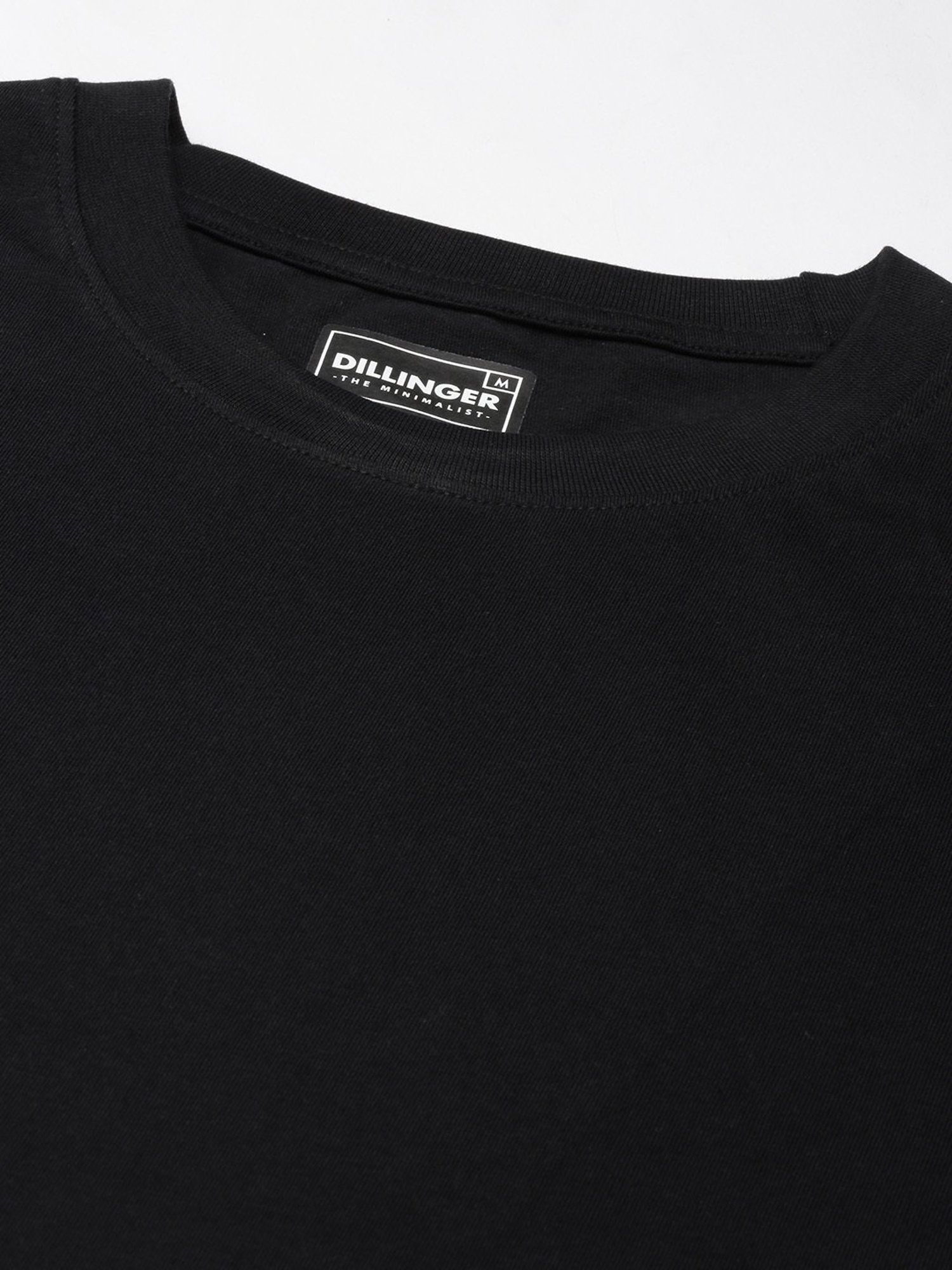 Dillinger Black Cotton Crew T-Shirt