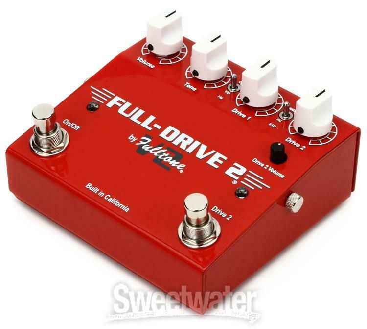 Fulltone Full-Drive 2 V2 Overdrive Pedal with Boost