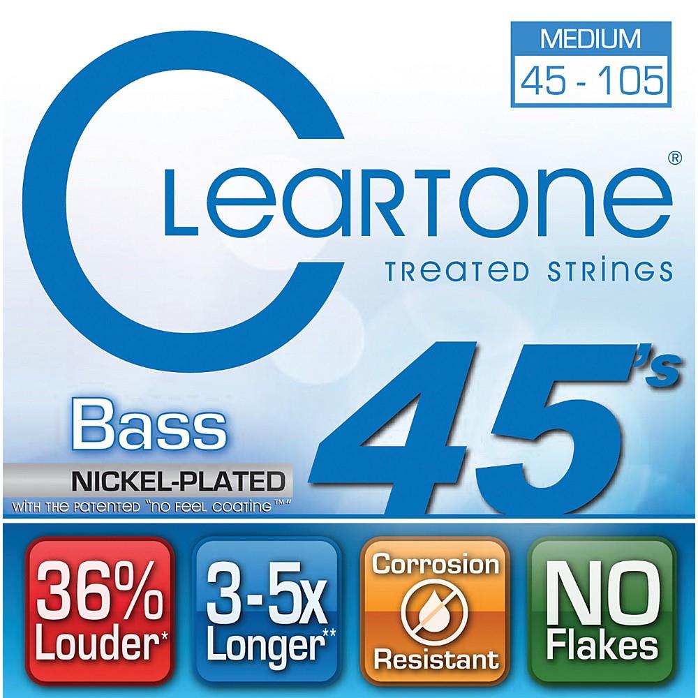Cleartone Bass Guitar Strings - Medium - 6445 - 45-105 - 1 Pack