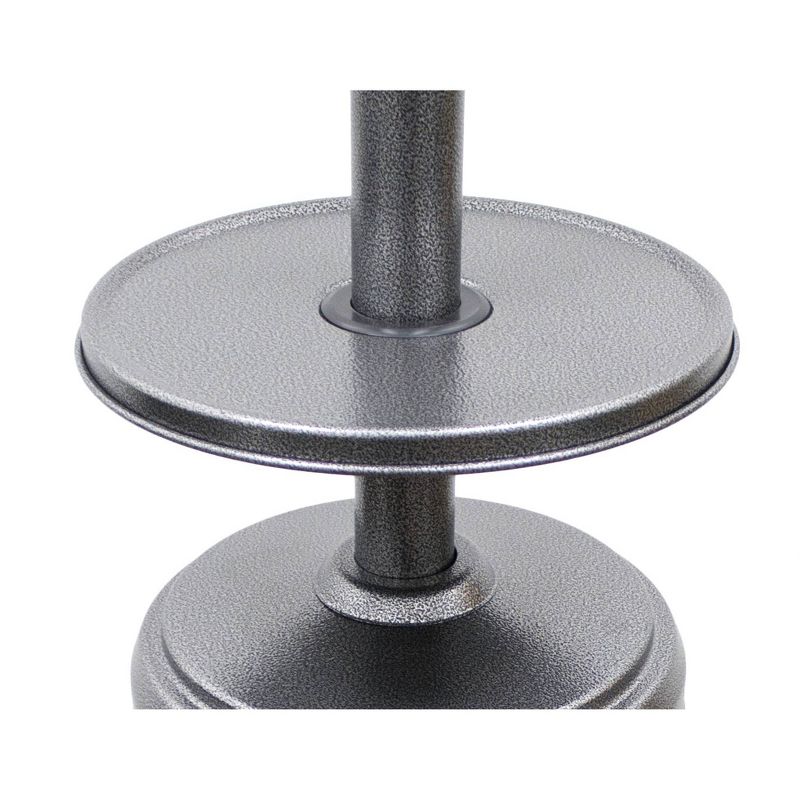 Outdoor Patio Heater Hammered Silver - AZ Patio Heaters