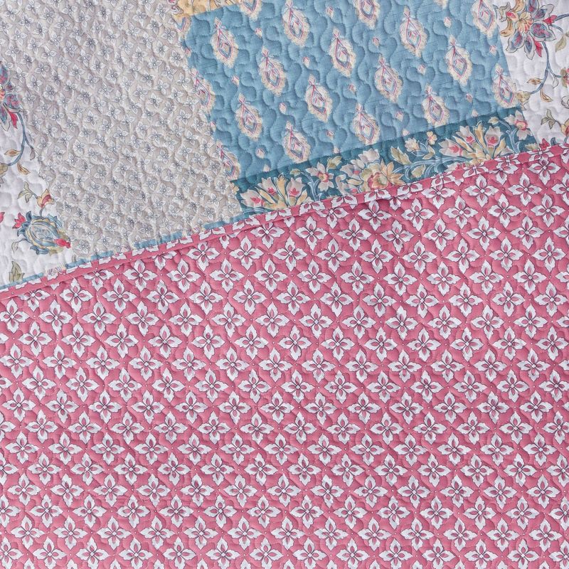 Full/Queen Laos Lily Coverlet Gray - Vera Bradley