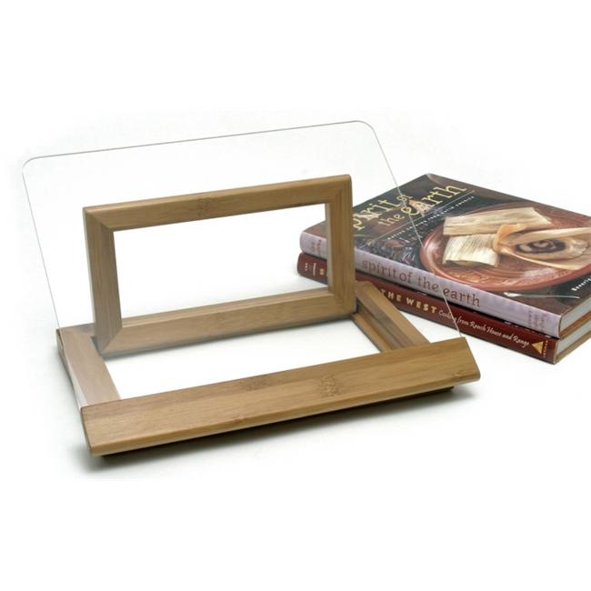 Lipper International 8815 Bamboo and Acrylic Cookbook Holder