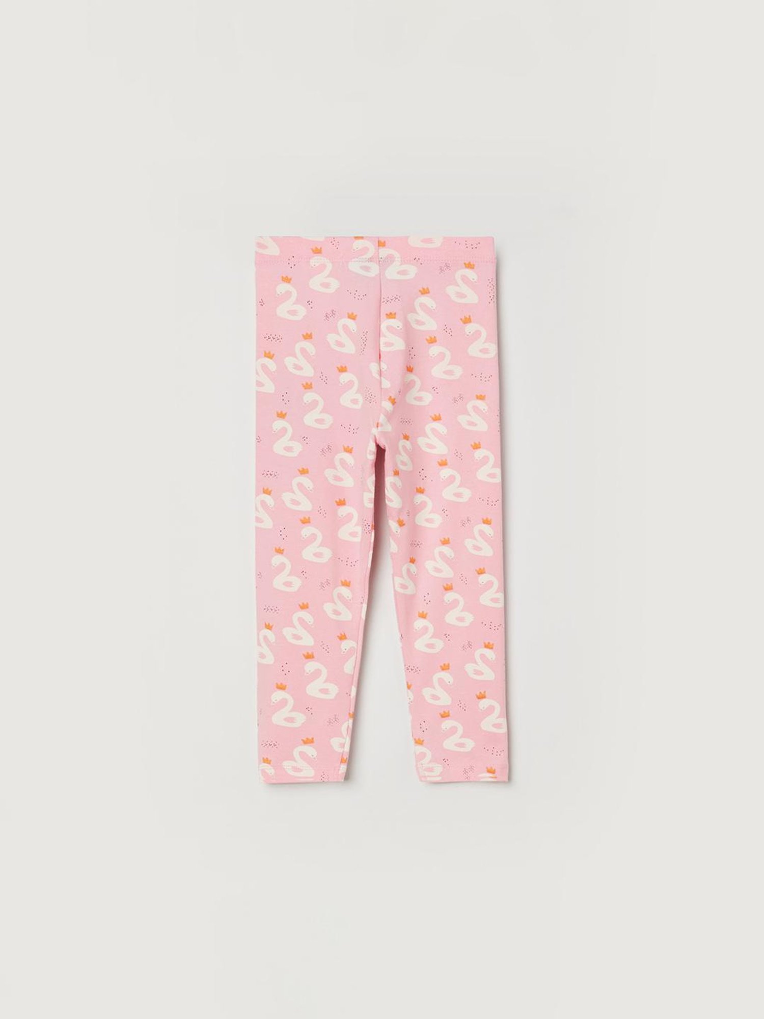 Lifestyle Pink  All Over Print Cotton Knit Bottom