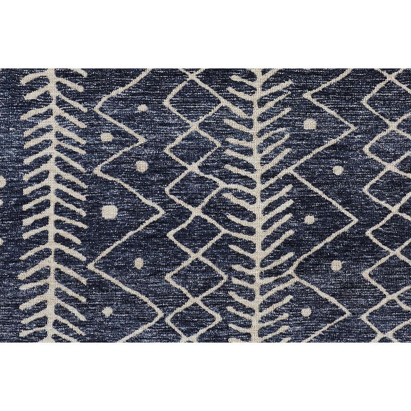 8'x10' Rectangle Loomed Mosaic Design Area Rug Blue - Feizy