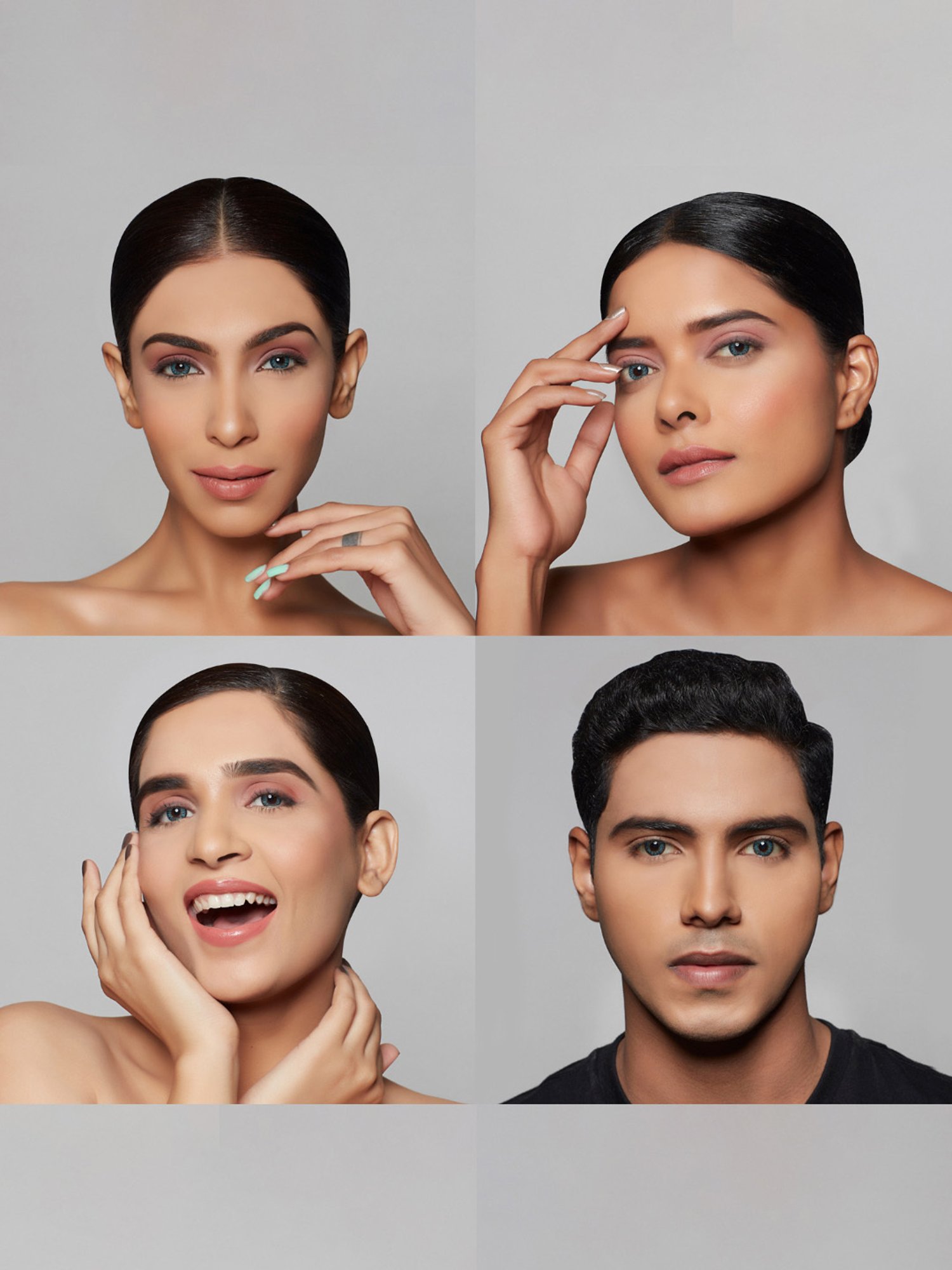 PAC IRIS Premium Contact Lenses Turquoise Combo - 5 Pairs