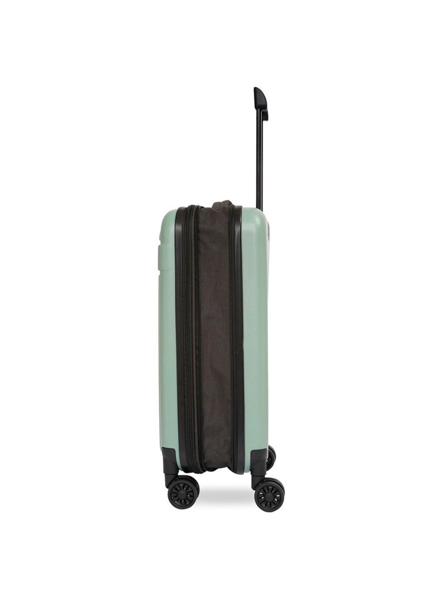 United Colors of Benetton Ryzen Green Solid Hard Cabin Trolley Bag - 55 Cms