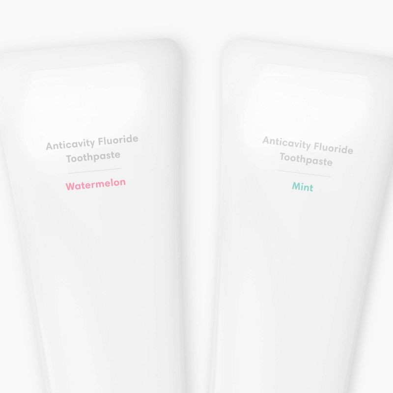 quip Toothpaste - Mint Anticavity Fluoride - Xylitol, Vegan, SLS-Free Formula - 90 Uses - 4.7oz