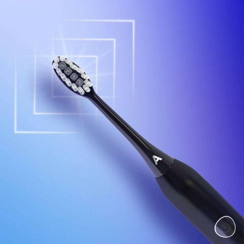 ARC Metal Sonic Power Toothbrush + Travel Case - Black