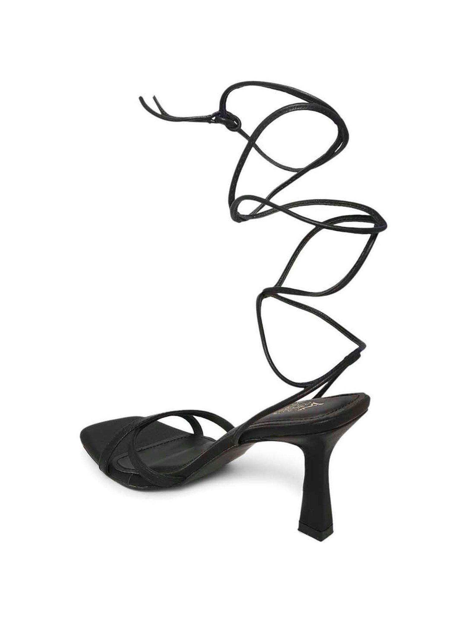 Tao Paris Women's Tessa Black Gladiator Stilettos