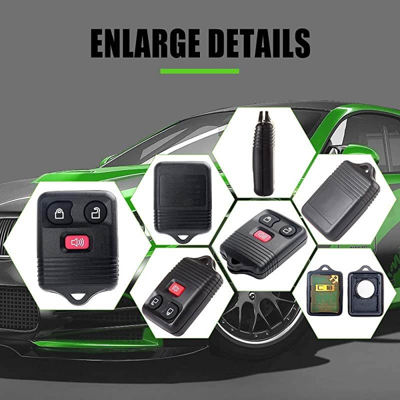 1pc 3 Buttons Keyless Entry Remote Control Key Fob Clicker Transmitter fit for Lincoln Ranger Mazda Mercury series FCC WTWB1U212 CWTWB1U331 GQ43VT11T
