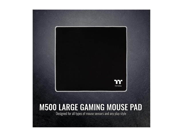 Thermaltake M500 Large Gaming Mouse Pad, GMP-TTP-BLKSLS-01