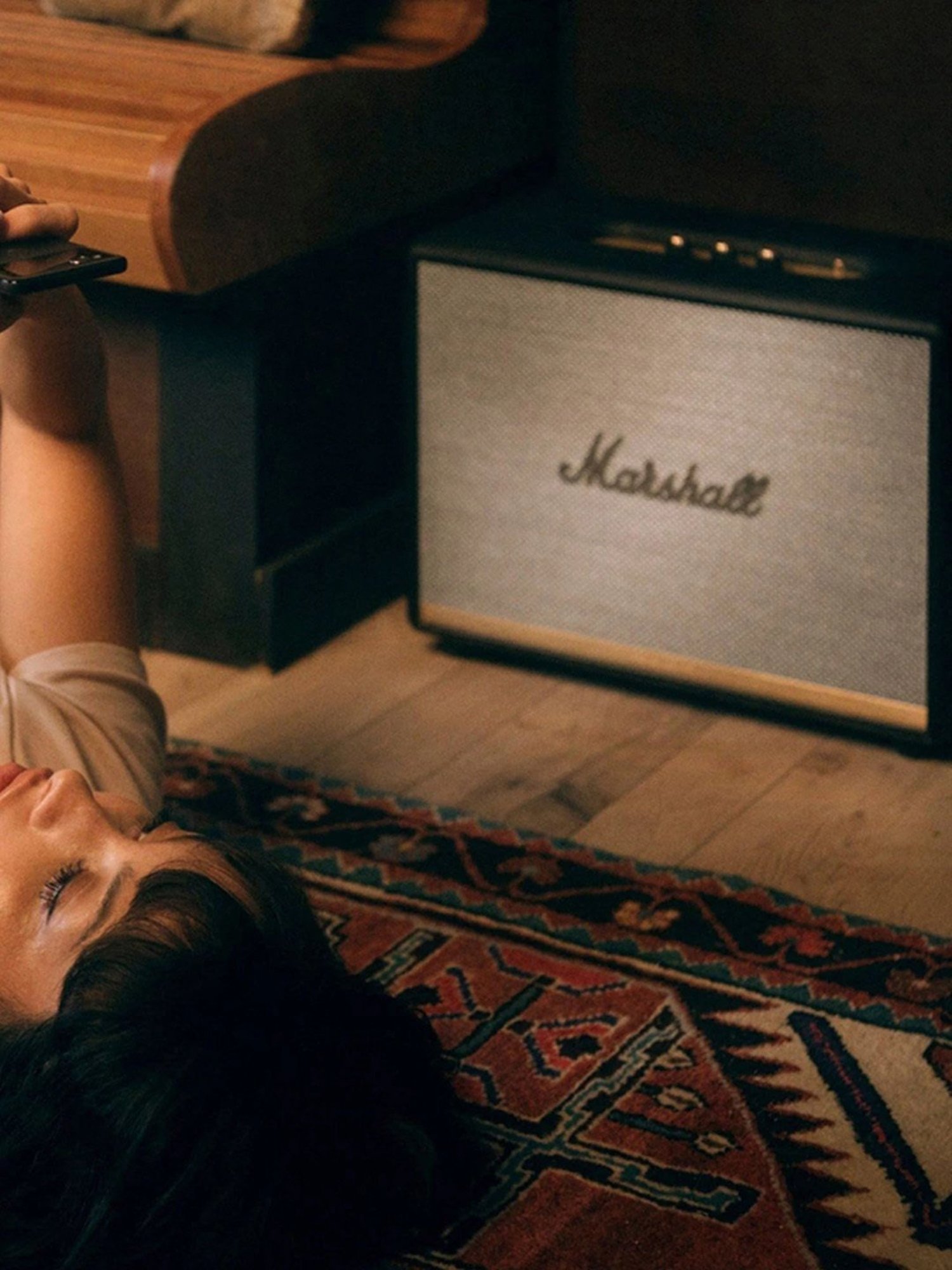 Marshall Woburn II 130 Watt Wireless Bluetooth Portable Speaker (Black)