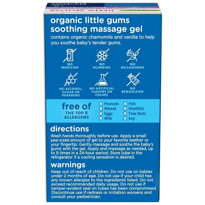 Mommy's Bliss Organic Little Gums Soothing Massage Gel Day & Night Combo - 2ct/0.53oz Each