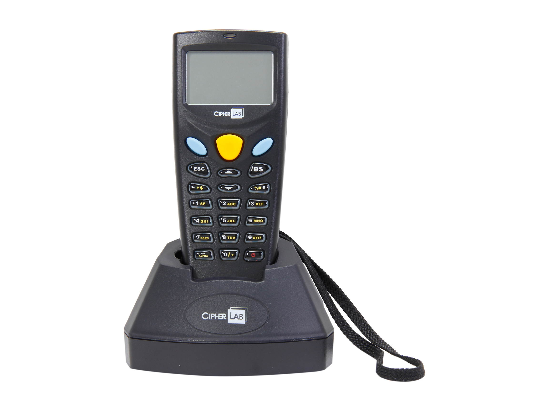 CipherLab 8000 Series 8001 Terminal w/ Linear Imager, 2MB, Rechargeable Li-on Battery, USB Cable, Cradle and Power Adapter
