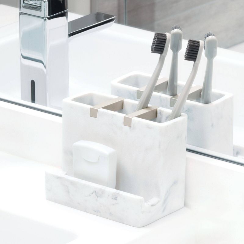 Dakota Vanity Center White - iDESIGN