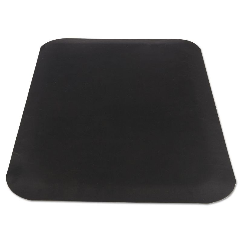 3'x5' Rectangle Solid Floor Mat Black - Guardian