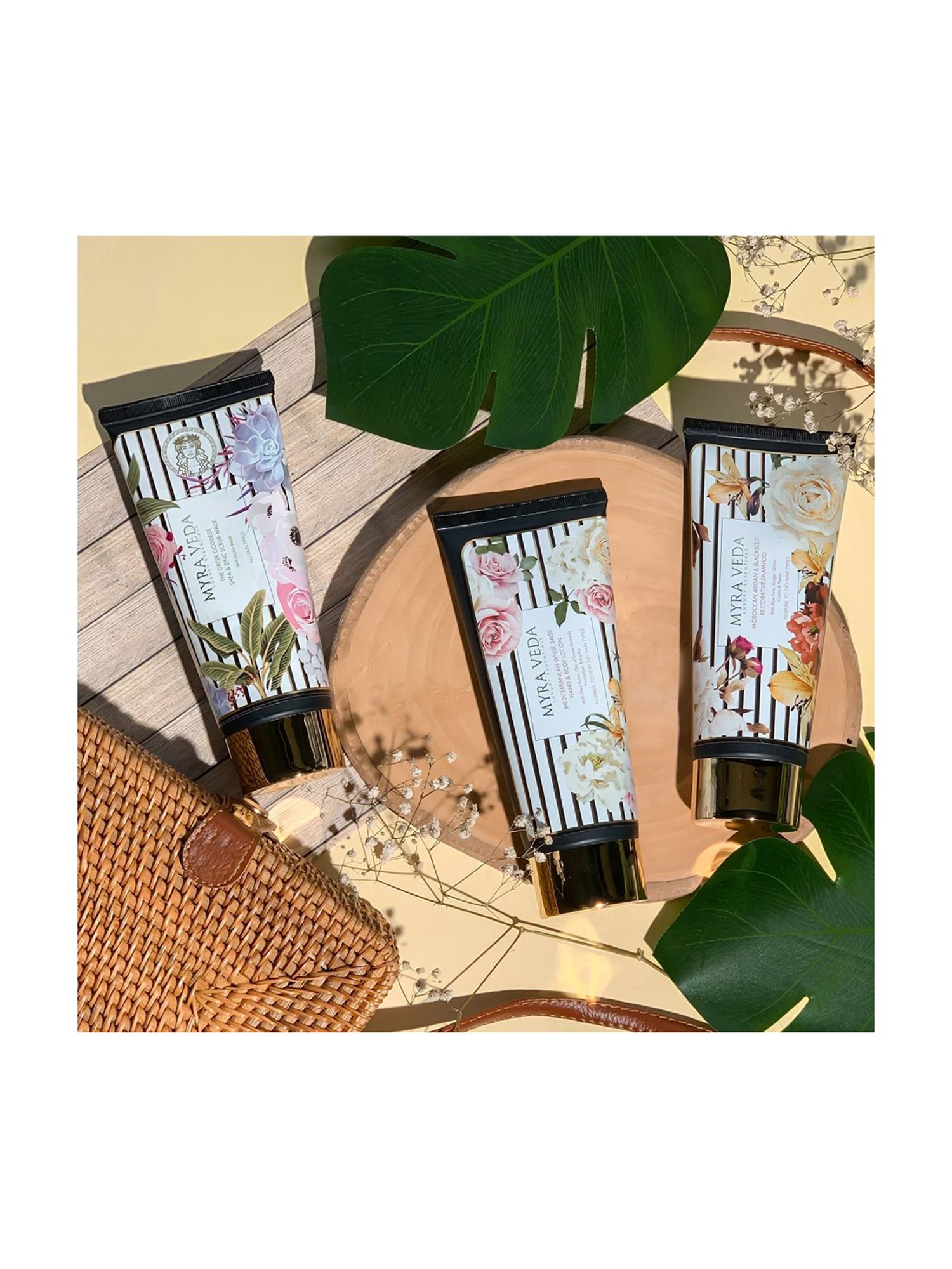 MYRA VEDA LUXURY ESSENTIALS Vibrant Goodness Combo - 150 gm