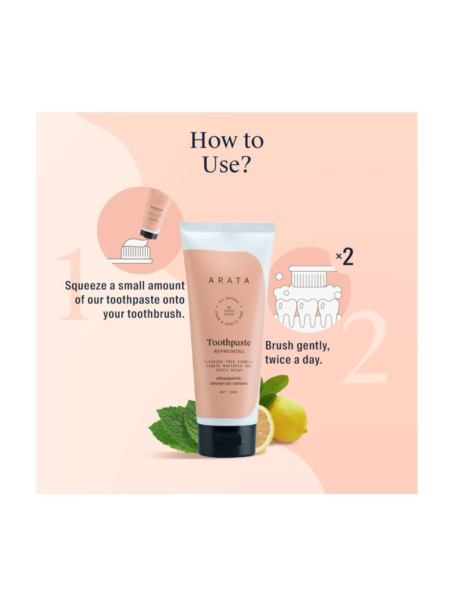 Tom's of Maine Whole Care Peppermint - 4oz