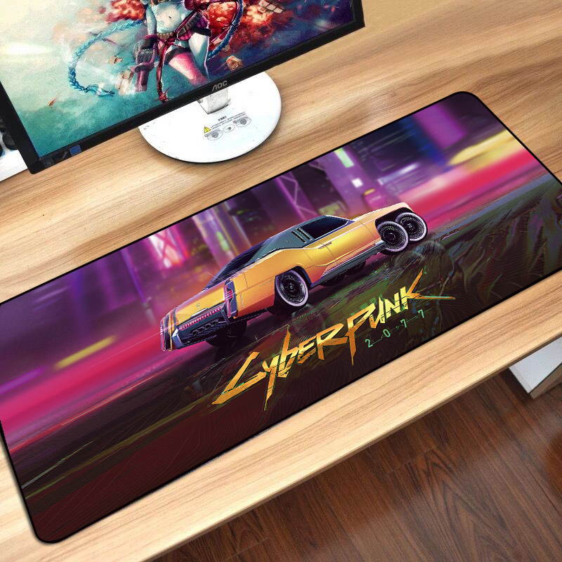 HISPETECH Large Gaming Mouse Pad for Cyberpunk 2077 Judy Alvarez V Samurai XL Computer Mousepad Custom
Speed Desk Mat For Laptop