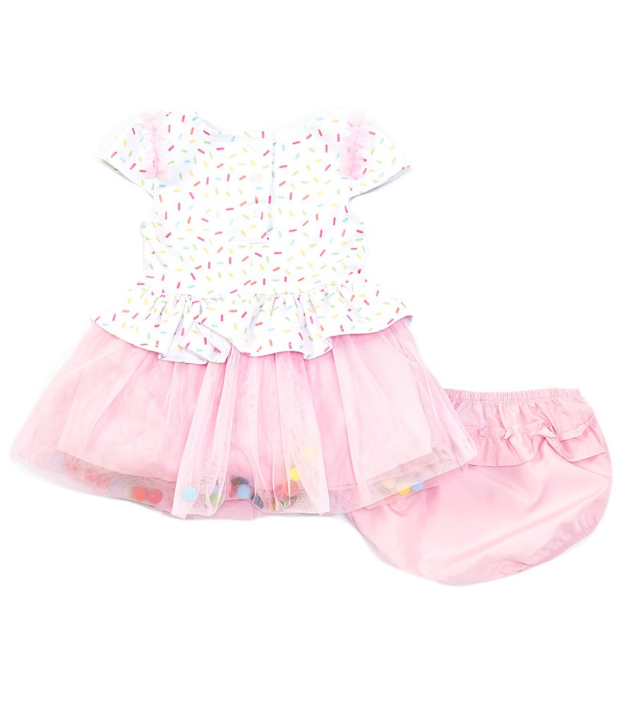 Disney x Pippa & Julie Baby Girls Newborn-24 Months Birthday Minnie Mouse Tutu Fit-And-Flare Dress