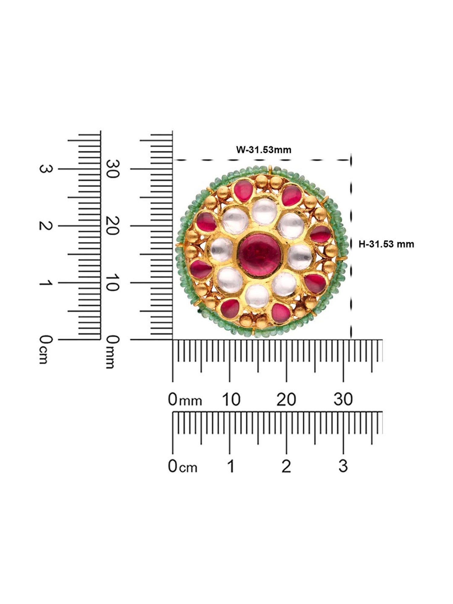 CKC 22k Gold Earrings for Women