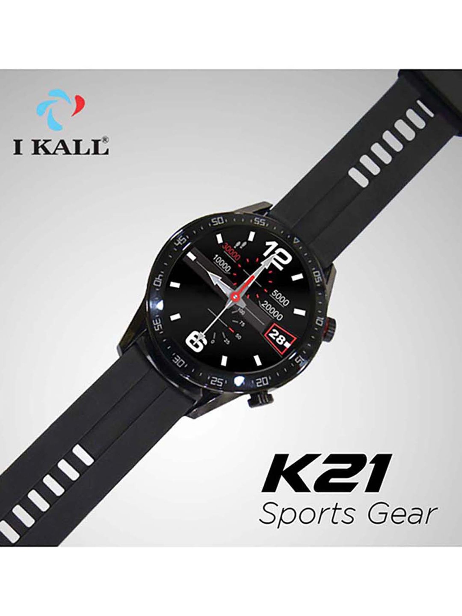I Kall K21 Smartwatch (Black)