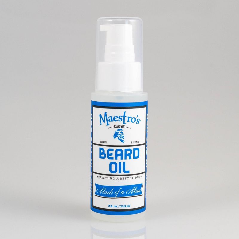 Maestro's Mark of a Man Aromatic Beard Oil - 2 fl oz