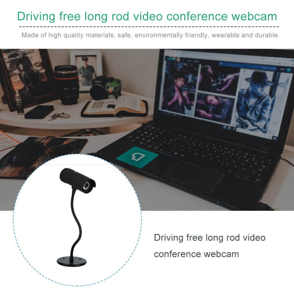 Lejiahong New HD Camera HD Live Video Webcaster Teaching Cam Webcam Camera Web Camera Full Usb New Privacy Cam
