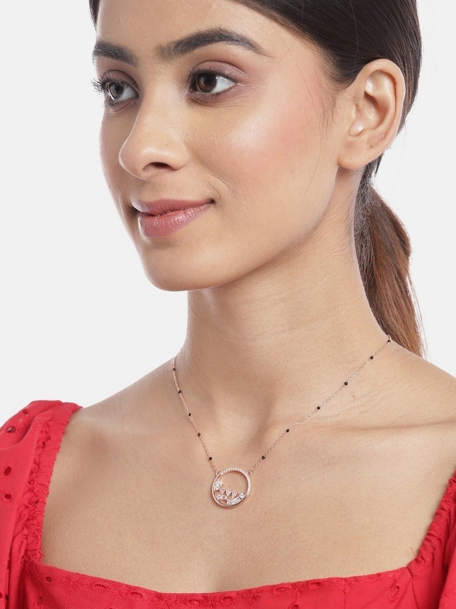 Clara 92.5 Sterling Silver Mangalsutra