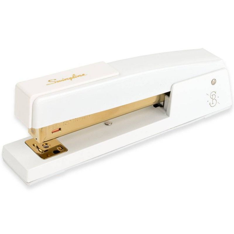 20 Sheet Capacity Stapler White/Gold - Sugar Paper™
